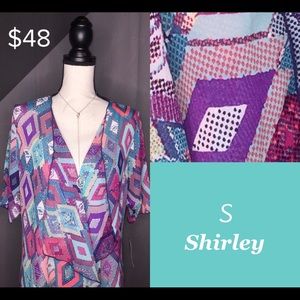 LuLaRoe Small Shirley Kimono NWT
